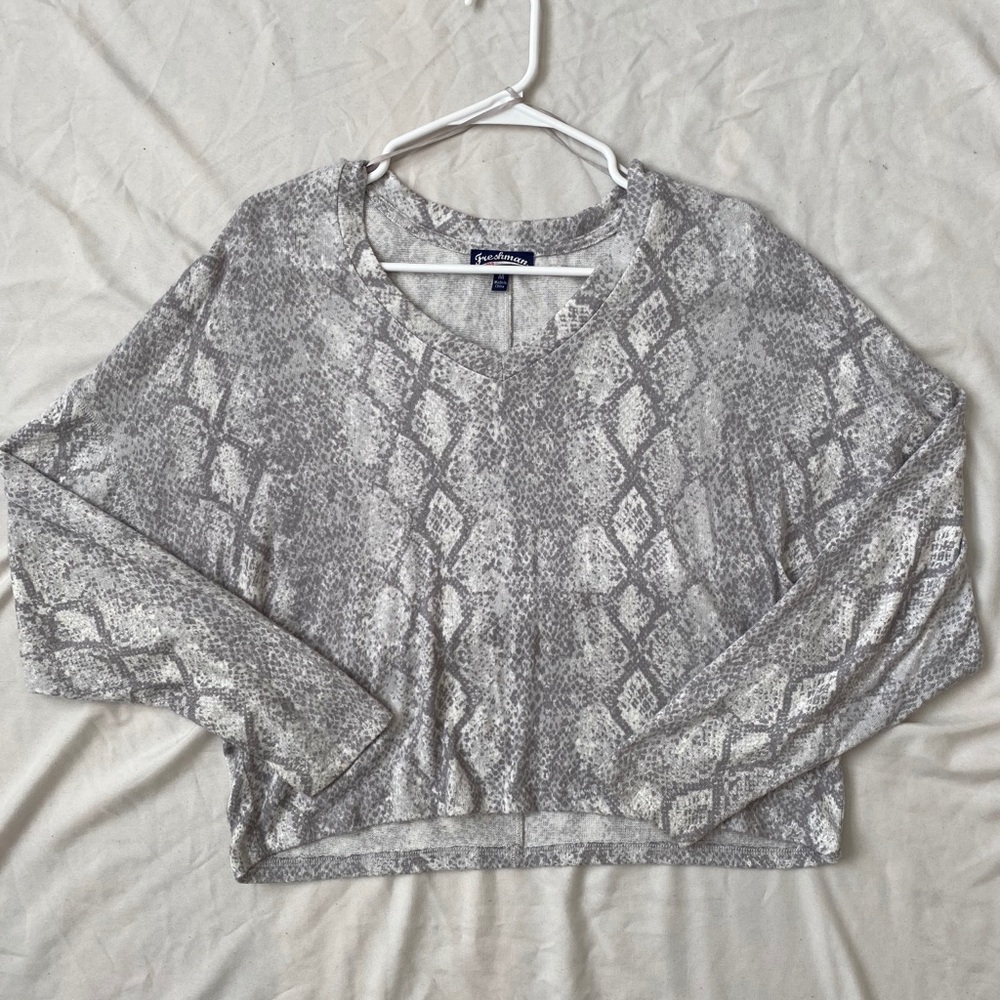 Snake print Tee